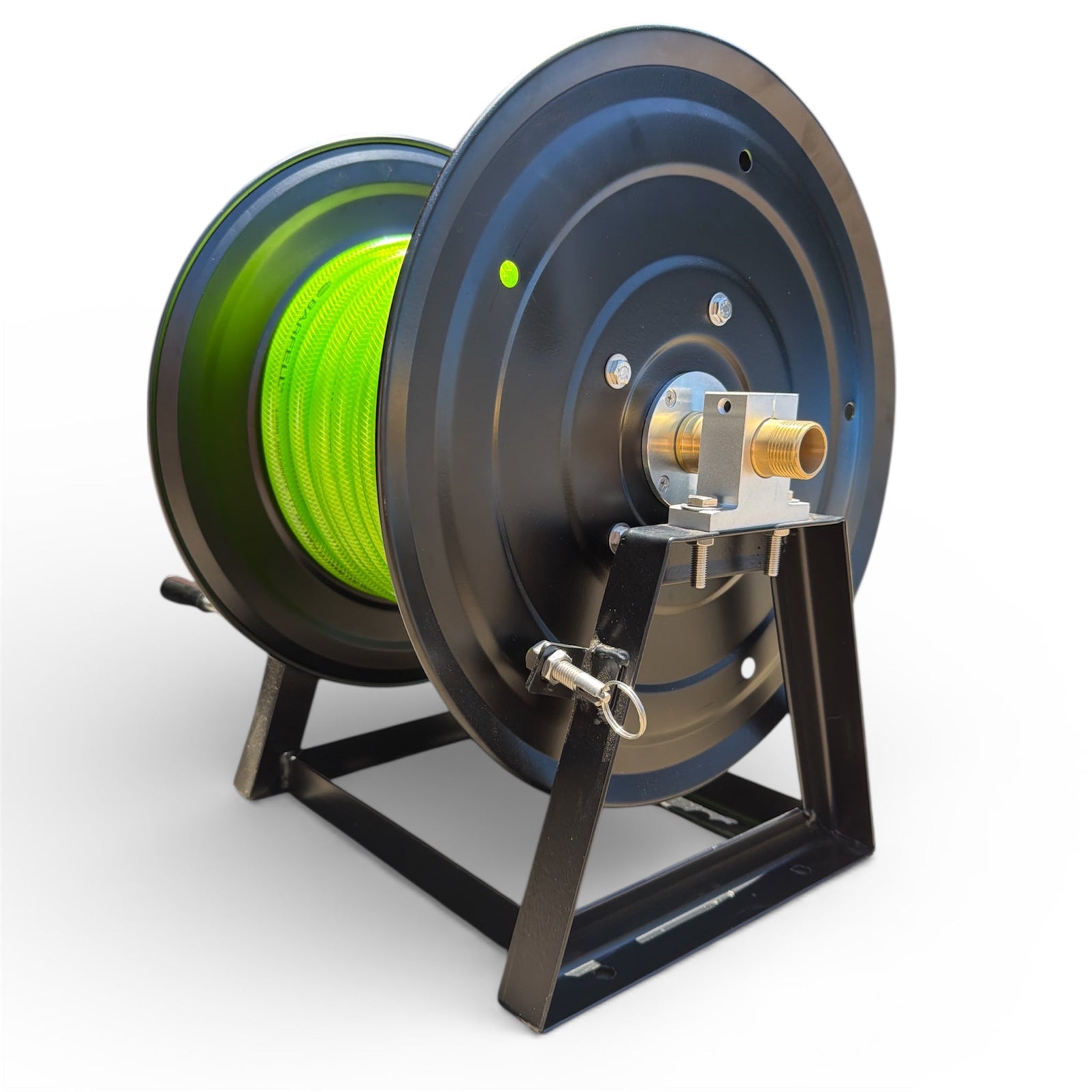 ZORRO Heavy Duty Mountable Reel with Barfell Aquamate Hose Bundle - Hose Factory