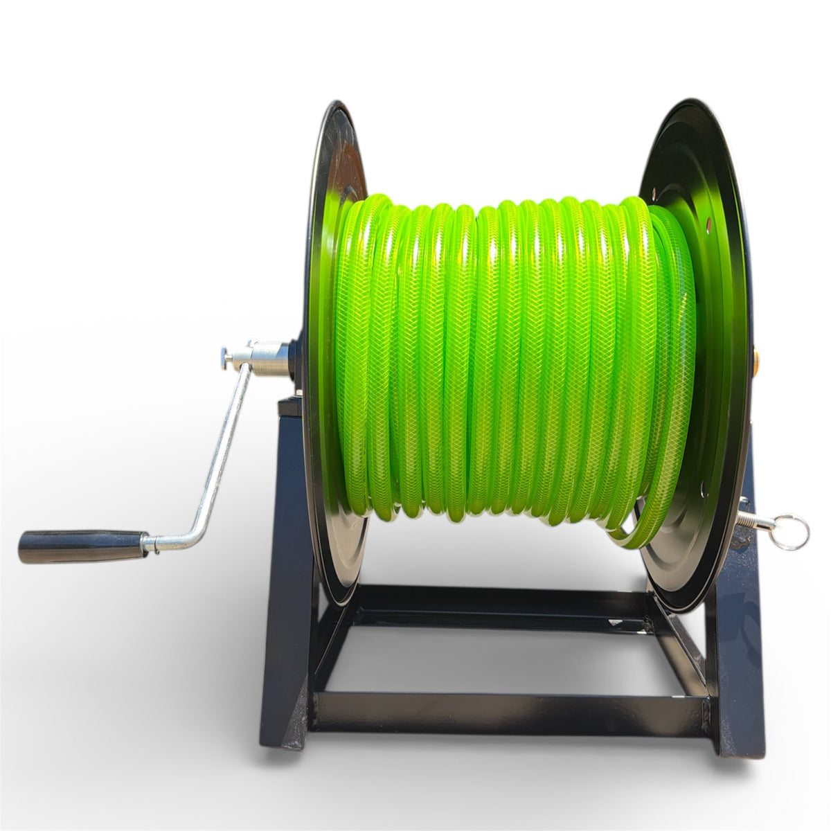 ZORRO Heavy Duty Mountable Reel with Barfell Aquamate Hose Bundle - Hose Factory