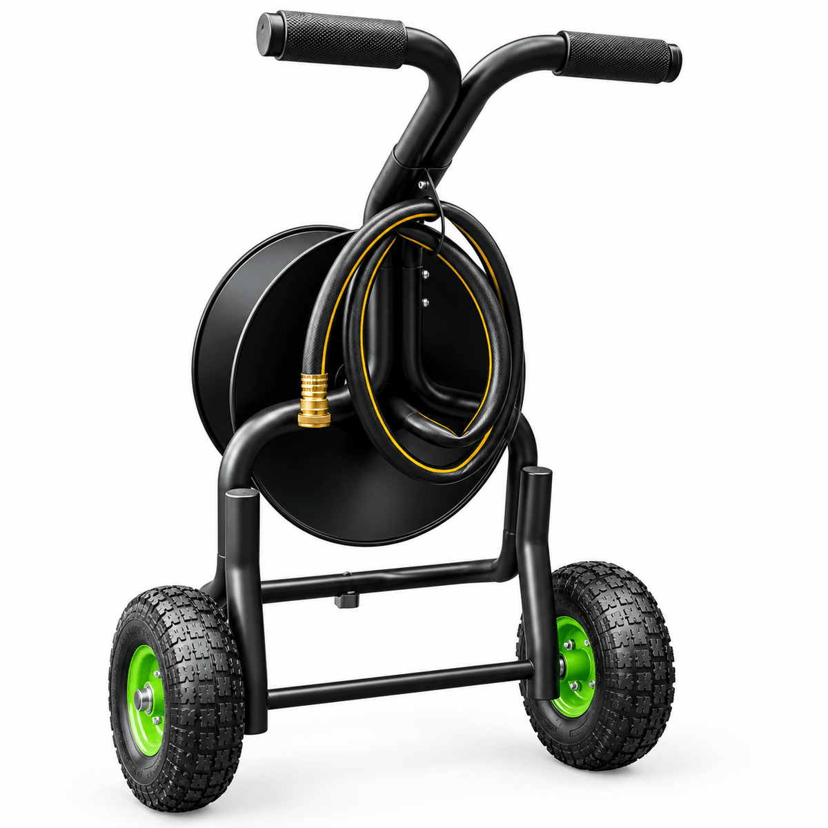 ZORRO Heavy Duty Steel 2-Wheel Hose Cart – Limited Edition - Hose Factory