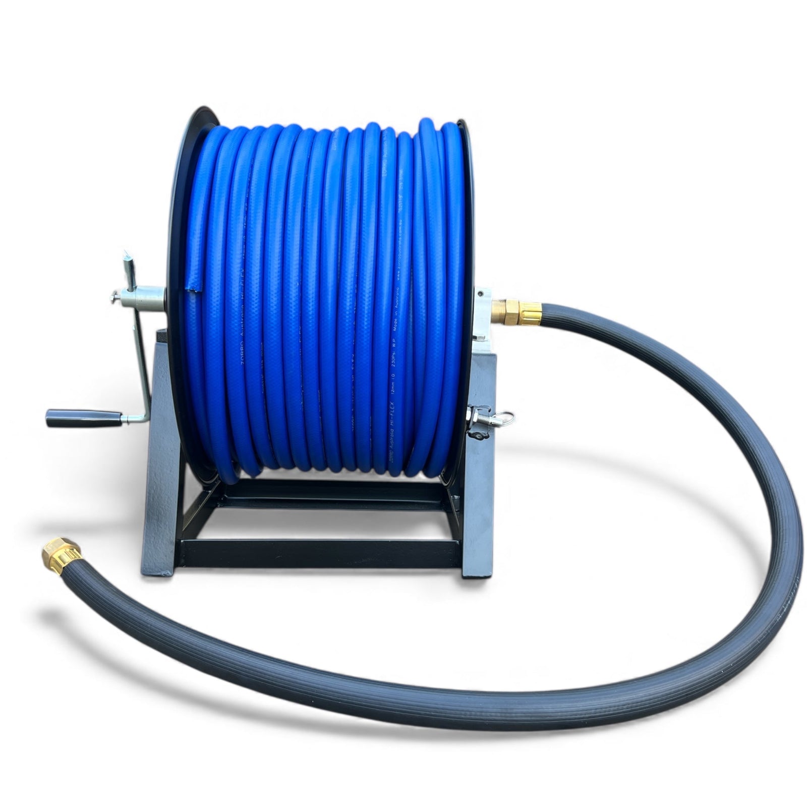 ZORRO Powder Coated Mountable Hose Reel With Hi-Flex Hose Bundle - Hose Factory