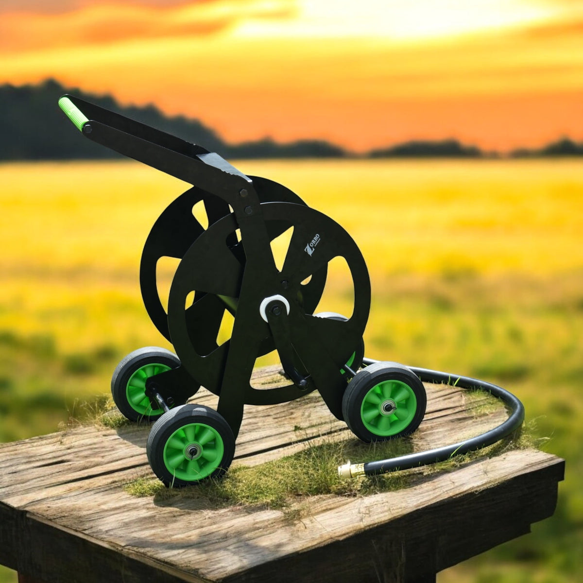 ZORRO Pro Industrial 4 Wheel Hose Trolley - Hose Factory