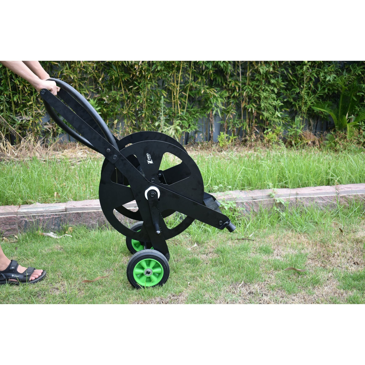 ZORRO Pro Industrial Hose Cart and Ozflex Hose Bundle - Hose Factory