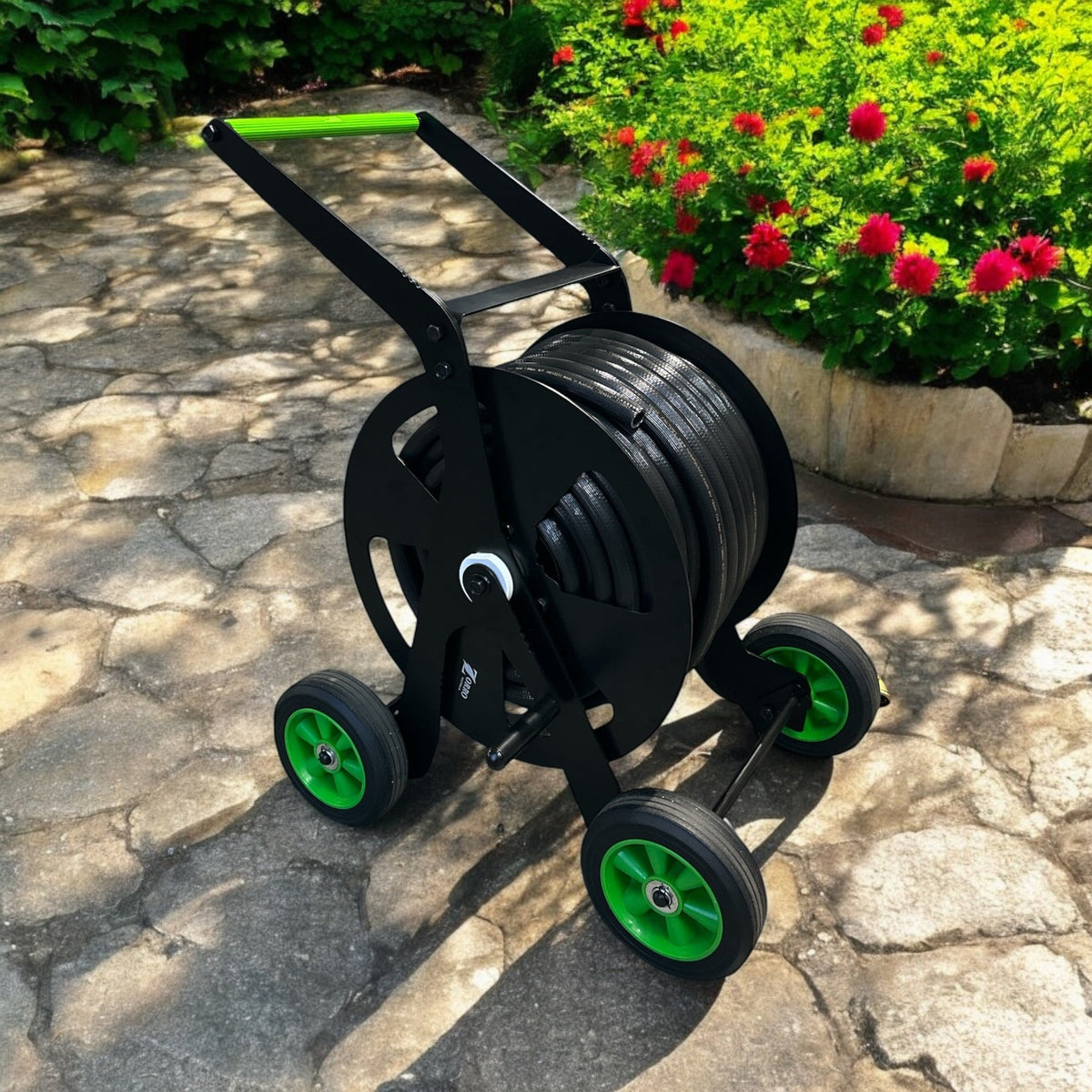 ZORRO Pro Industrial Hose Trolley and Fire Reel Hose Bundle - Hose Factory