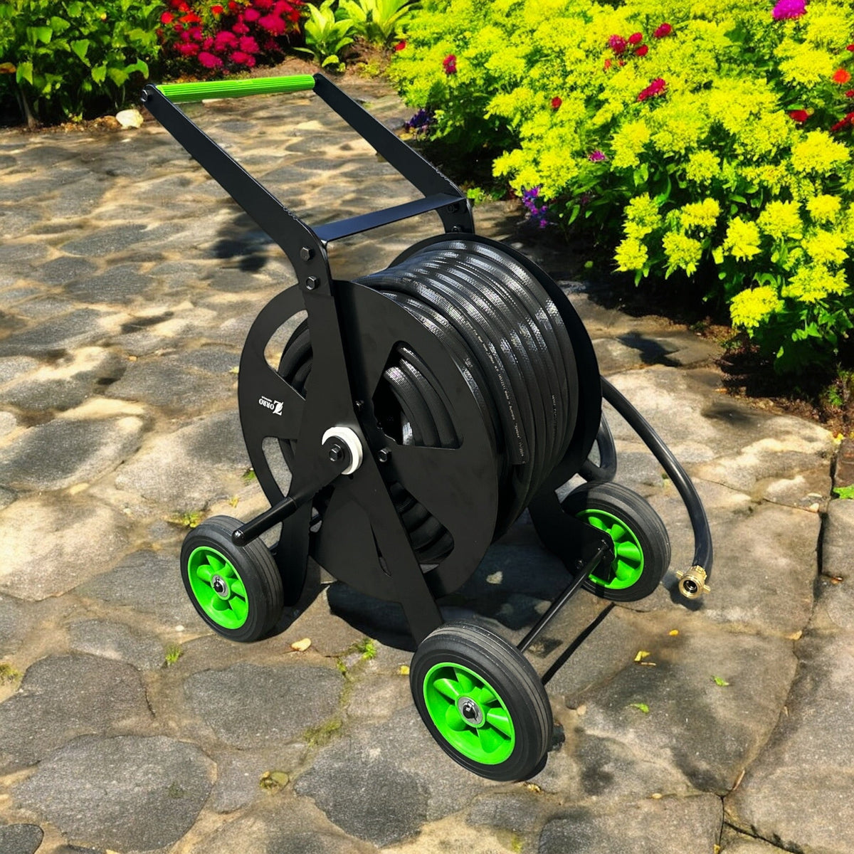 ZORRO Pro Industrial Hose Trolley and Fire Reel Hose Bundle - Hose Factory