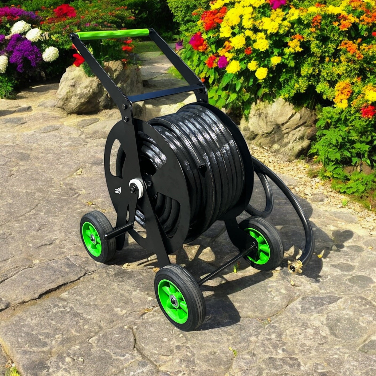 ZORRO Pro Industrial Hose Trolley and Fire Reel Hose Bundle - Hose Factory