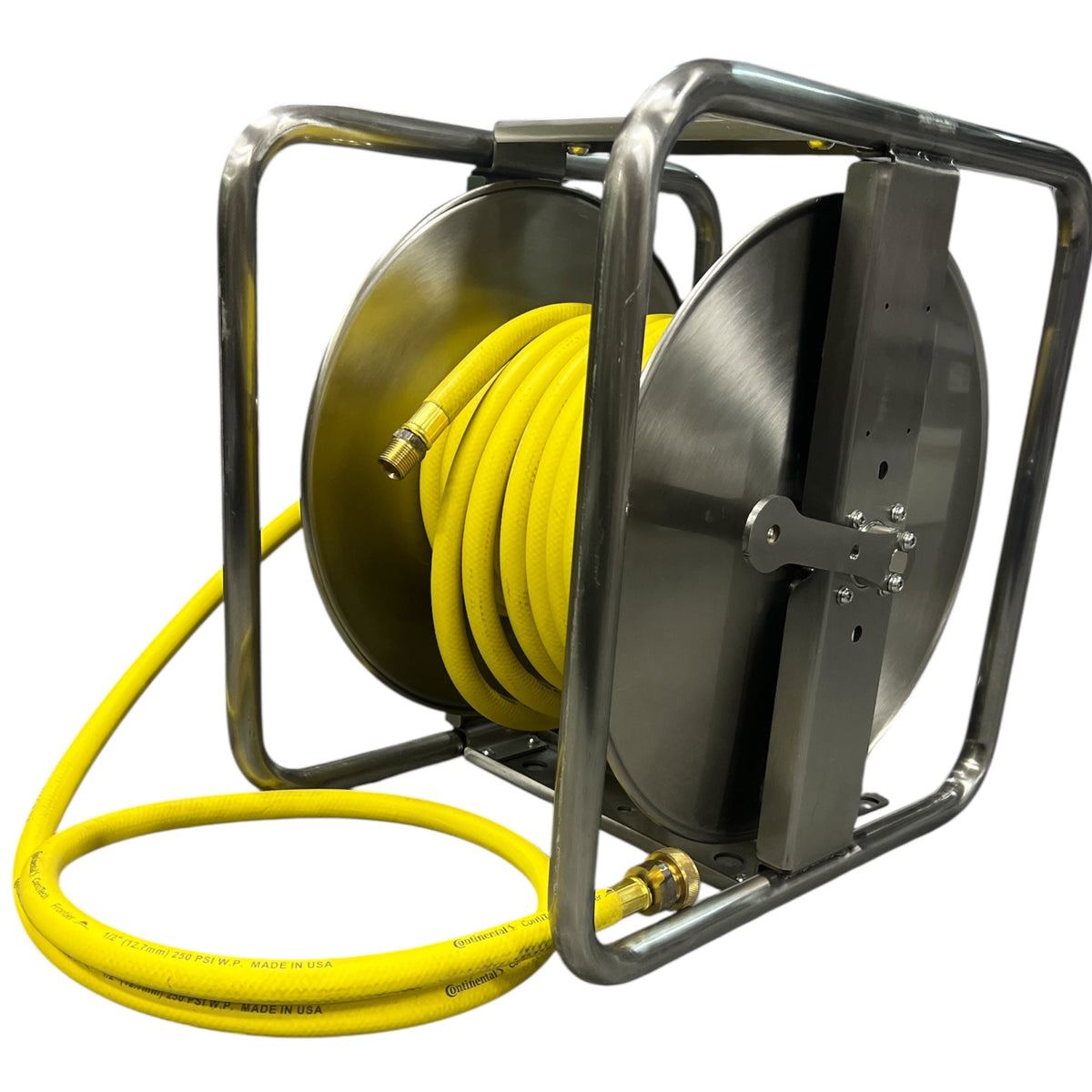 Zorro Pro SS Reel & Frontier EPDM High Temp Water Hose 12mm - Hose Factory