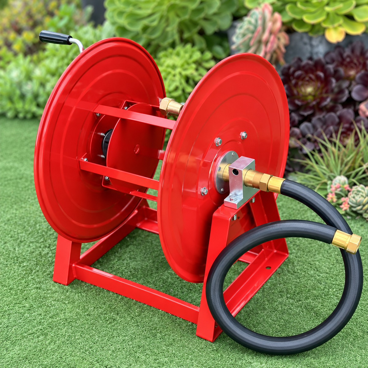 ZORRO RED Heavy-Duty Mountable Hose Reel – Clearance Special - Hose Factory