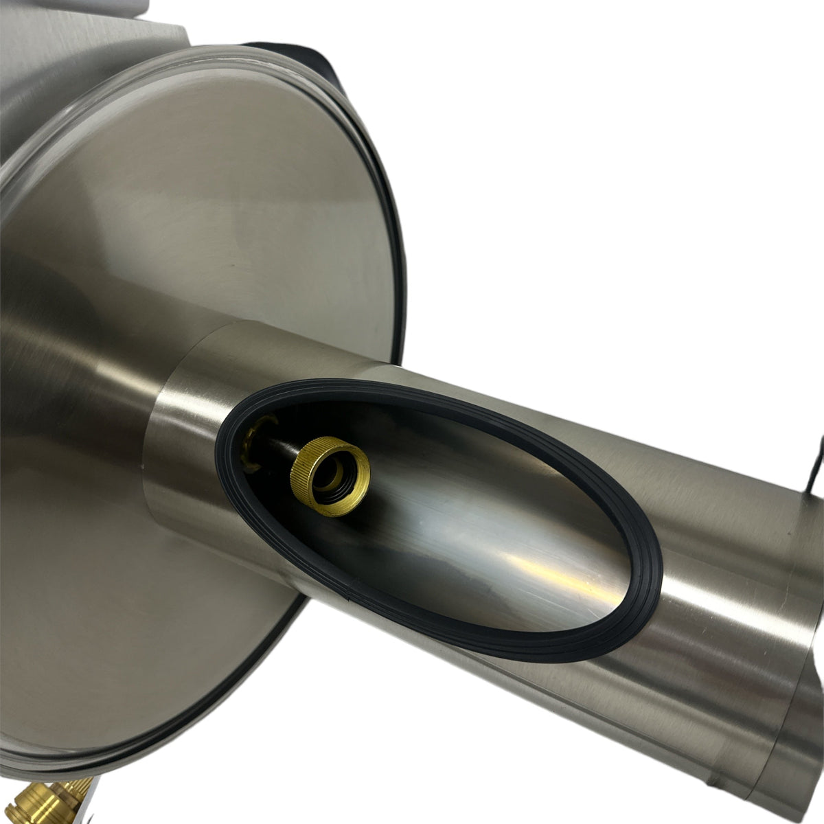 ZORRO SS Hose Reel & Caravan Drinking Water Hose with Brass Fittings 12mm x 20mt - Hose Factory