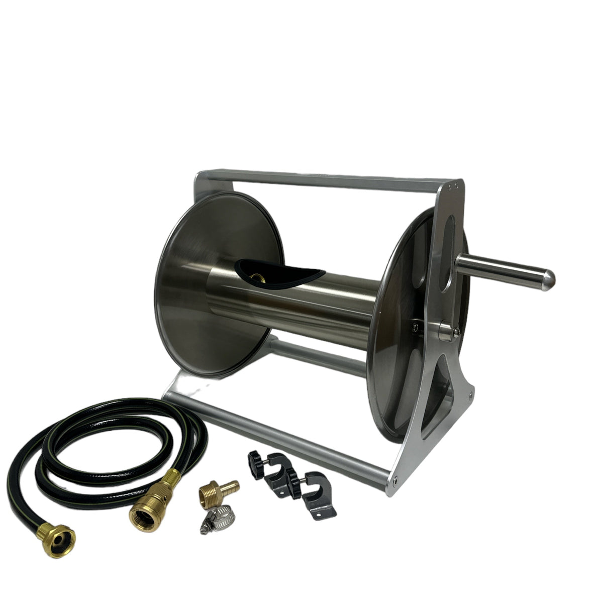 ZORRO SS Hose Reel & Caravan Drinking Water Hose with Brass Fittings 12mm x 30mt - Hose Factory