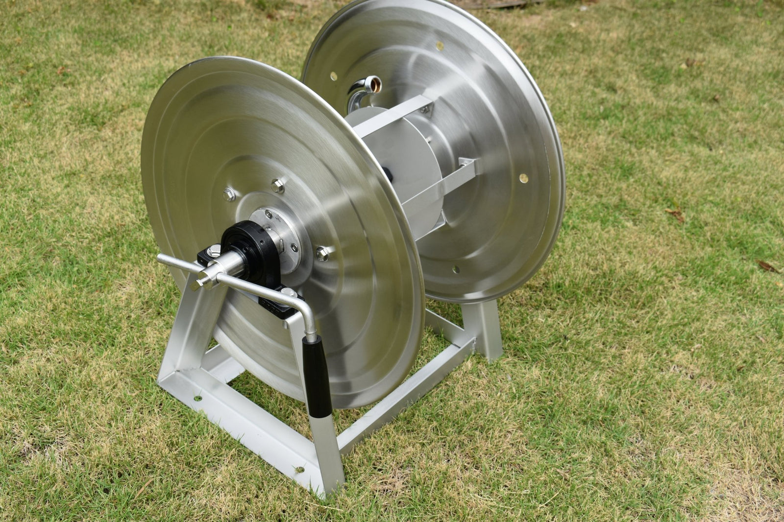 ZORRO Stainless Steel Mountable Hose Reel with Stopper - Hose Factory