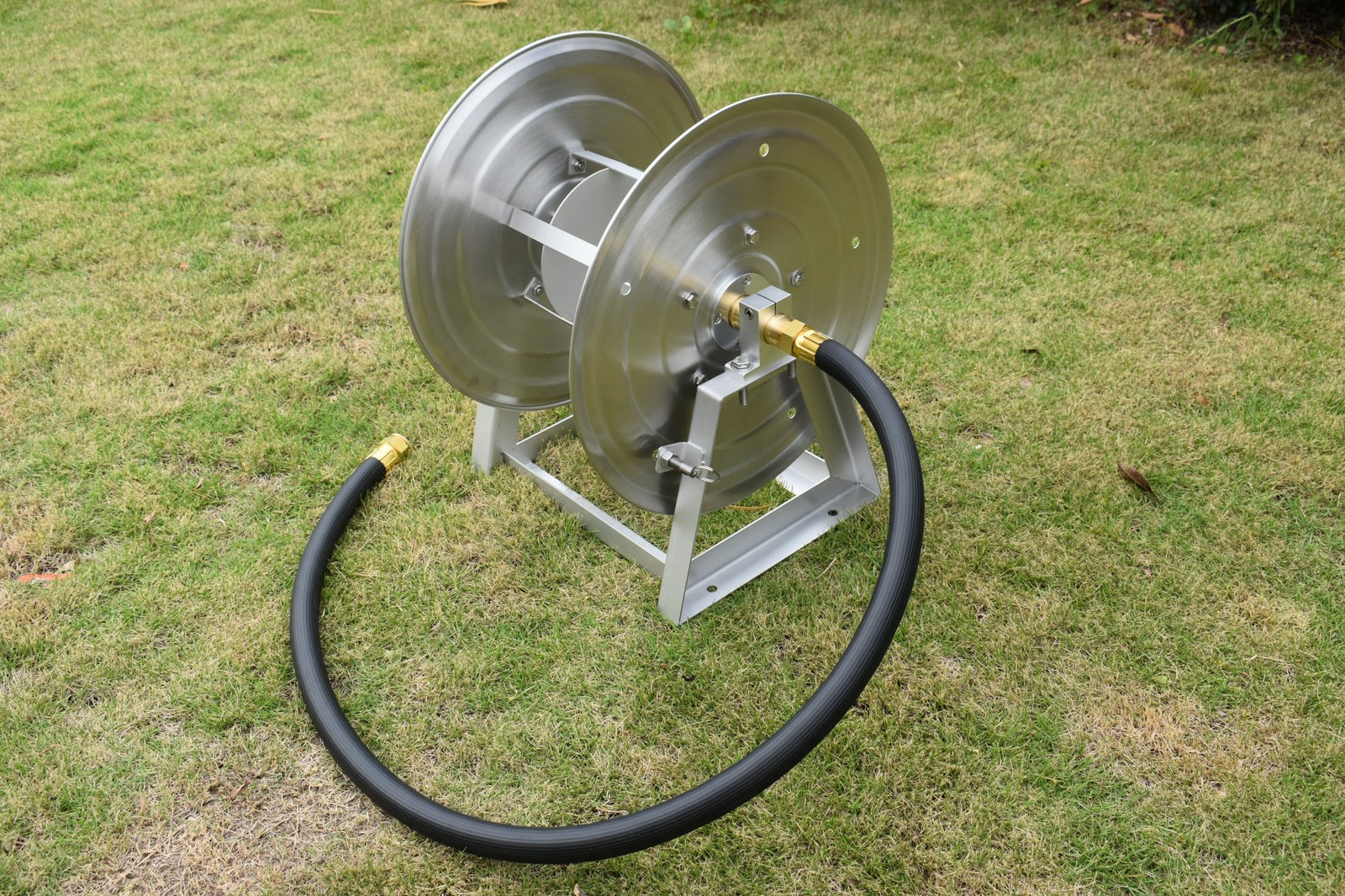 ZORRO Stainless Steel Mountable Hose Reel with Stopper - Hose Factory