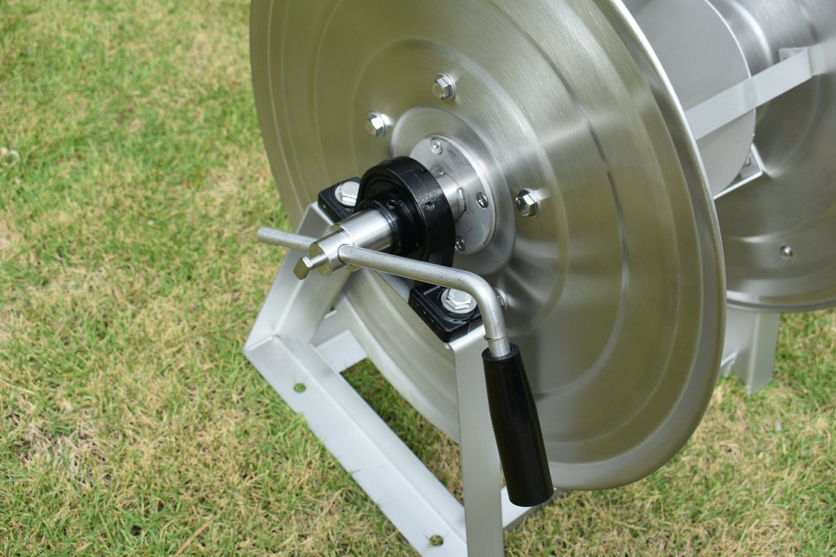 ZORRO Stainless Steel Mountable Hose Reel with Stopper - Hose Factory