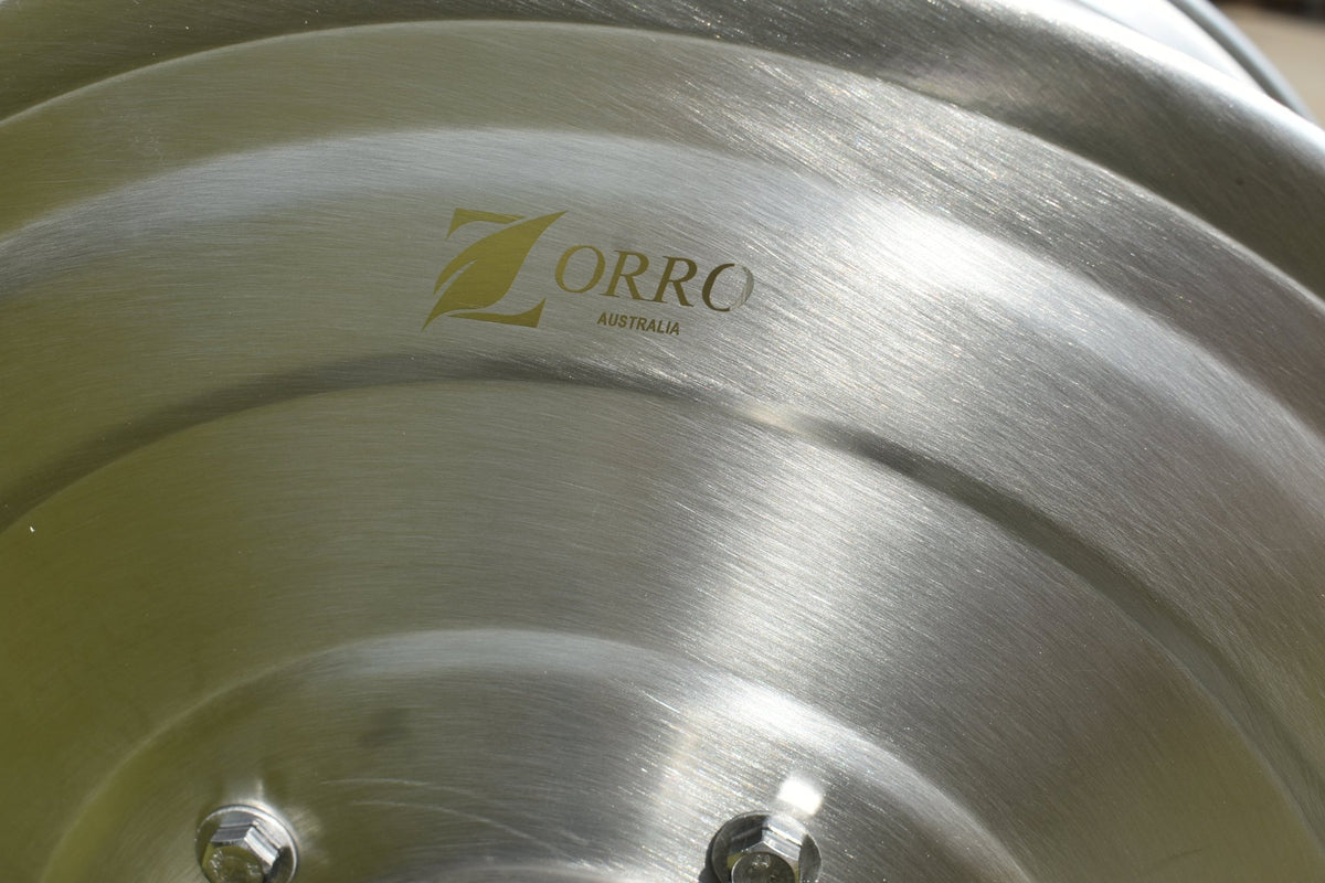 ZORRO Stainless Steel Mountable Hose Reel with Stopper - Hose Factory