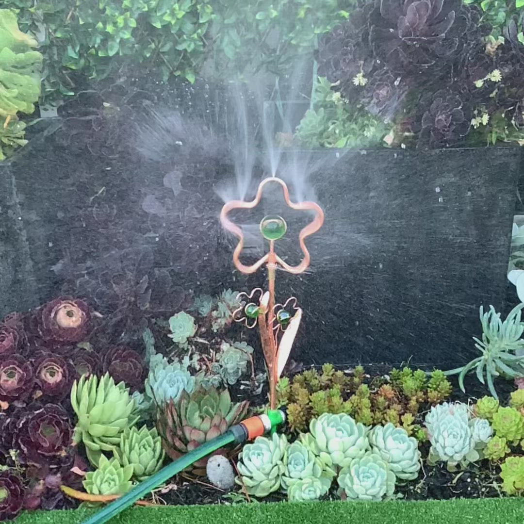ZORRO Glass Ball Copper Water Sprinkler