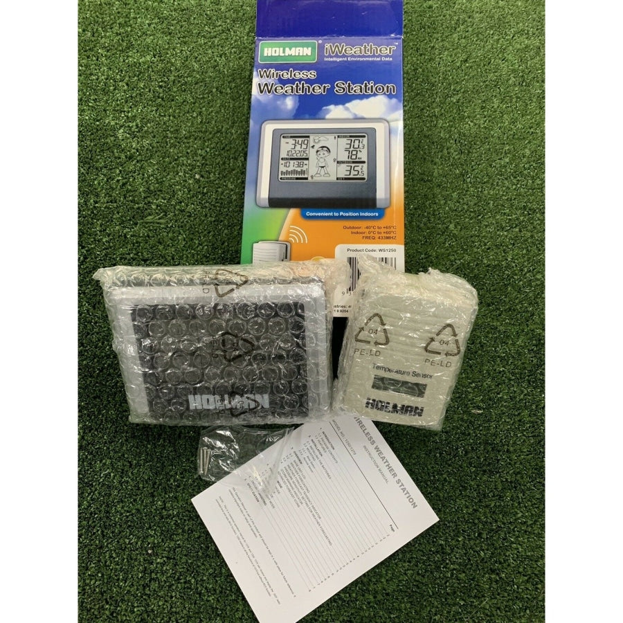 Holman Iweather Wireless Weather Station Ws1250 Rrp $89 Stocktake Sale Home & Garden:yard Garden