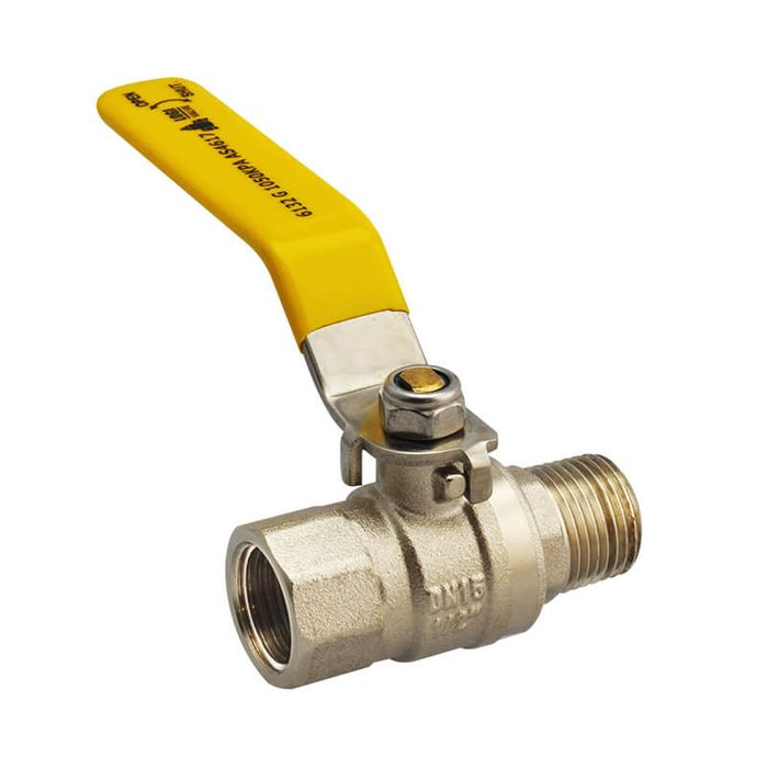 HOSE FACTORY Gas Approved Ball Valve MI X FI