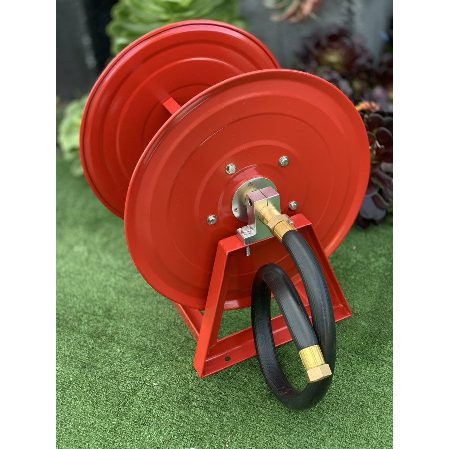 Zorro Heavy Duty Mountable Hose Reel Powder Coated Steel Reels Carts & Hangers