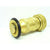 Brass Fire Fighting Nozzle 40mm 1 1/2" BSP Adjustable Spray 