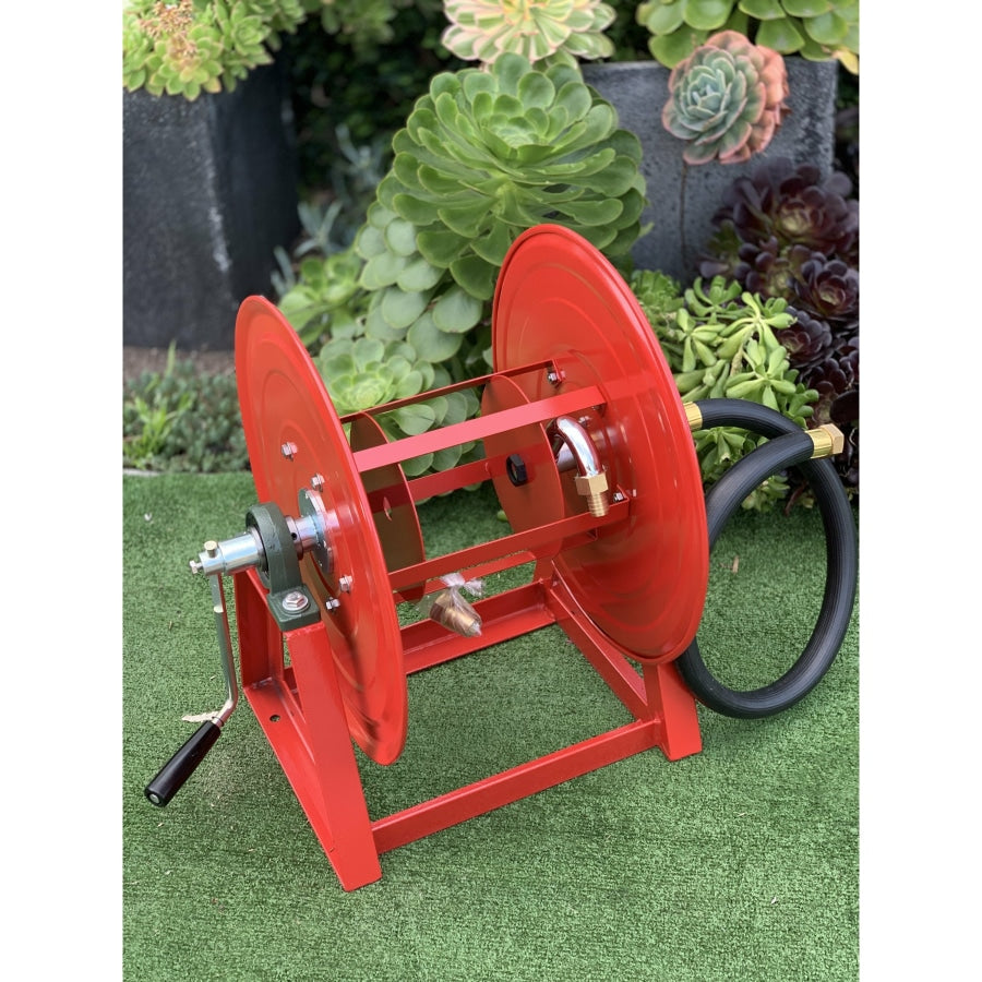 Zorro Heavy Duty Mountable Hose Reel Powder Coated Steel Reels Carts & Hangers