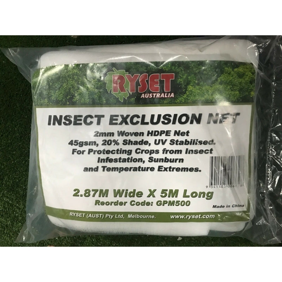Ryset Small Insect Exclusion Net 2.8M X 5M Gpm500 Nets