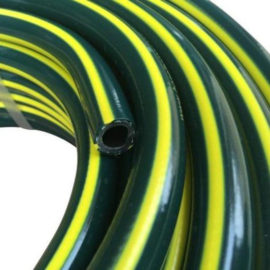 Hose Factory Proline 1/2 Garden Water Hose With Set Of Zorro Brass Fittings & Ryset 8 Pattern