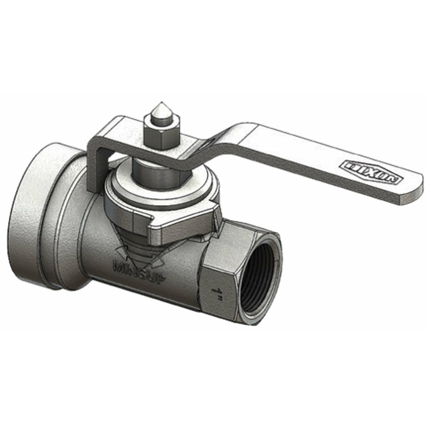 MINSUP Econovalve Ball Valve Shouldered End x 1&quot; BSP Female