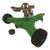 ZORRO Brass Impact Sprinkler With Metal Base on wheels 12mm