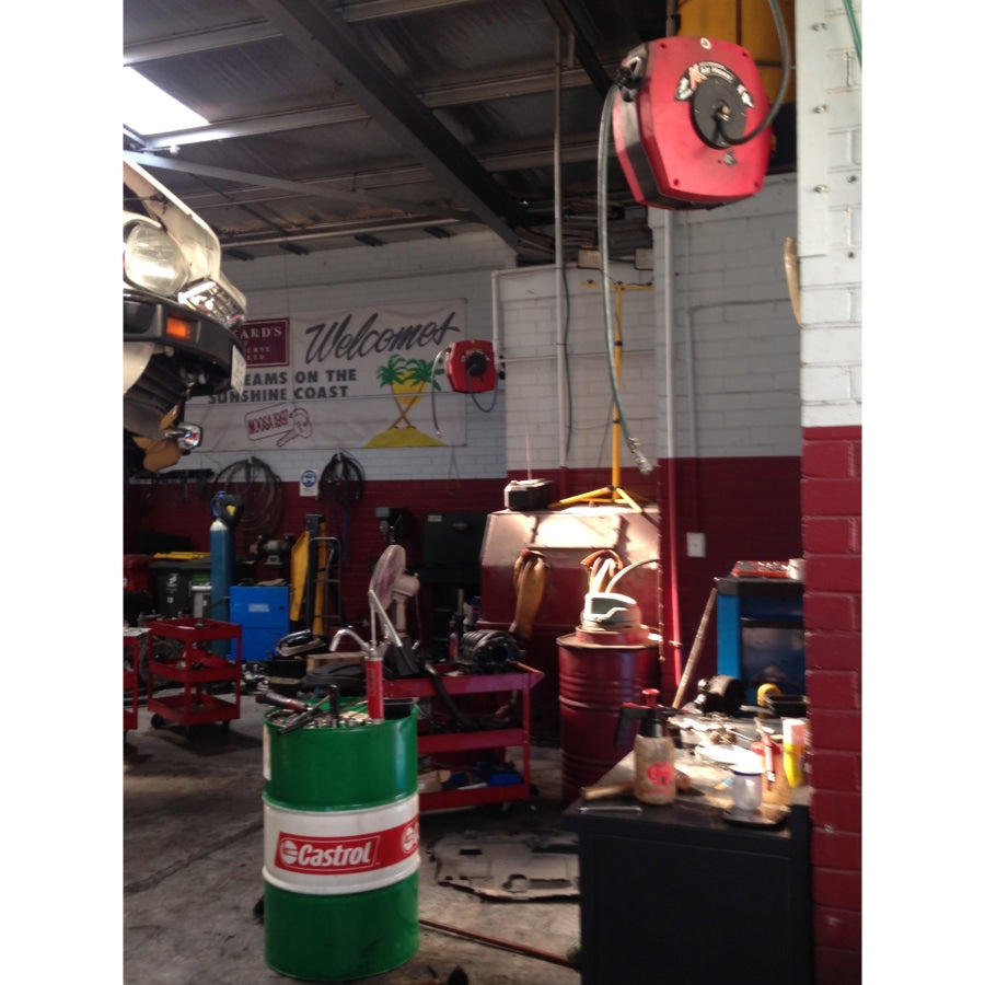 Ak Reels Air Auto Retractable Hose Reel 10Mm X 20Mt Reels Carts & Hangers