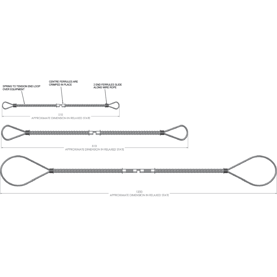 Hose Restraints & Whipchecks - Hose Factory