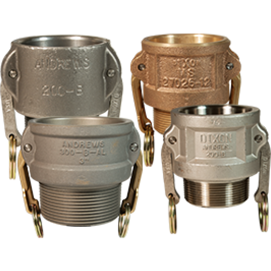 DIXON Camlock Type B Female Coupler x Male BSP