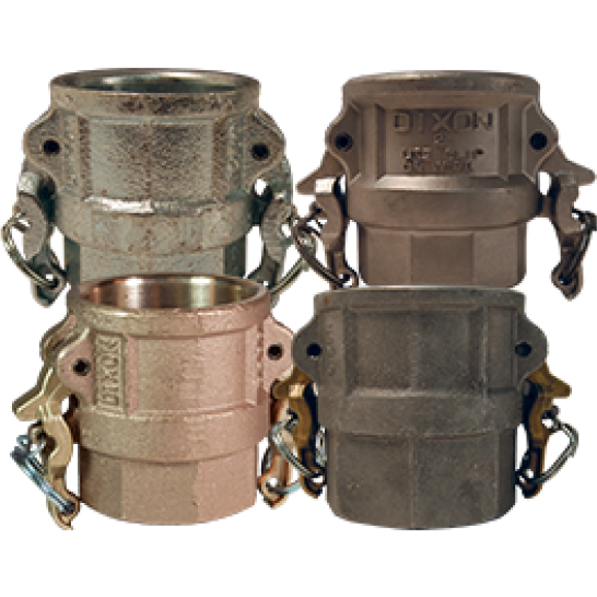 DIXON Camlock Type D Female Coupler x Female BSP