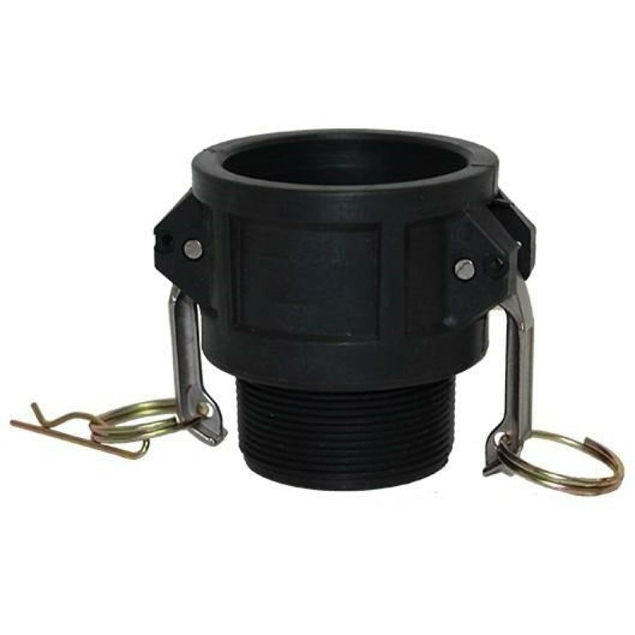 Alfagomma Camlock Type B Female Coupler To Bspt Male Thread - Polypropylene Fittings