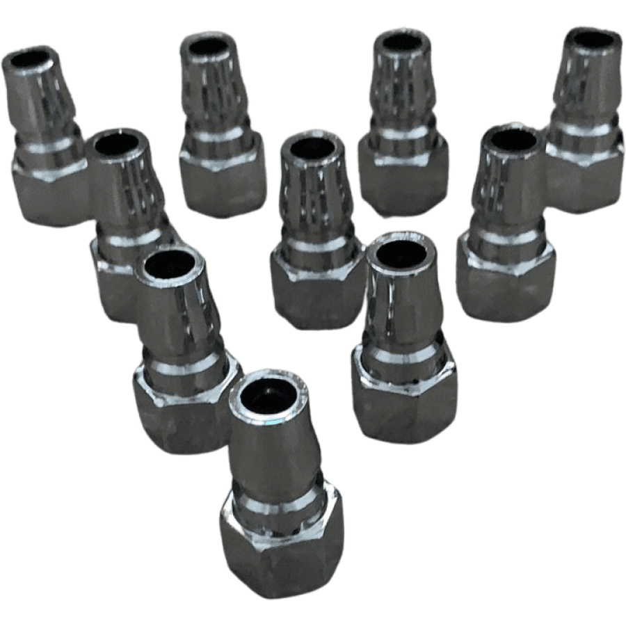 Air Tool Compressor Nitto Style Fittings Female Plug 1/4 (10 Pack)