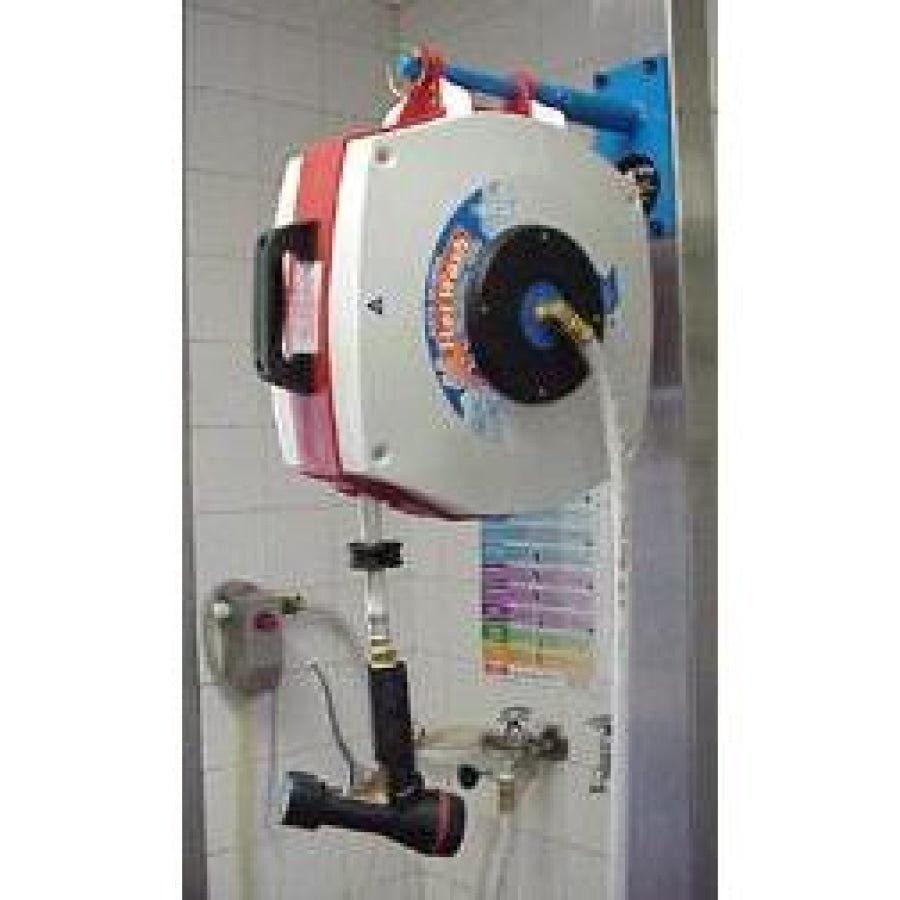 AK REELS Hot Wash Auto Retractable Hose Reel Kit - Hose Factory