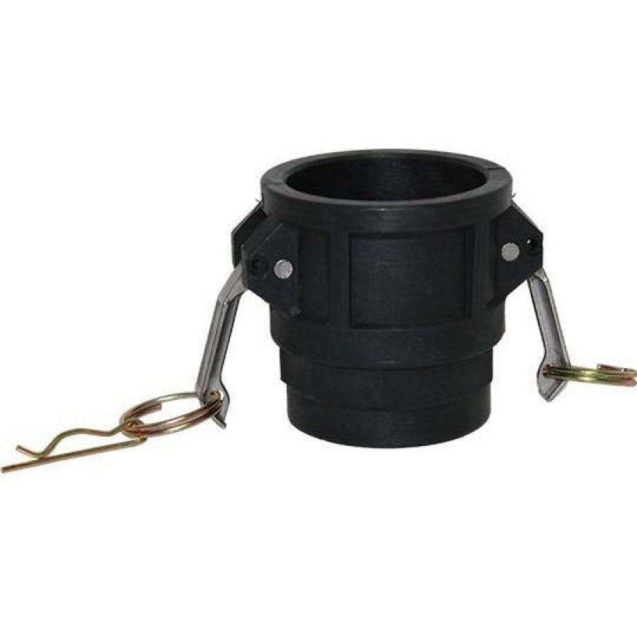 ALFAGOMMA Camlock Type D Female Coupler to BSPP Female Thread - Polypropylene - Hose Factory
