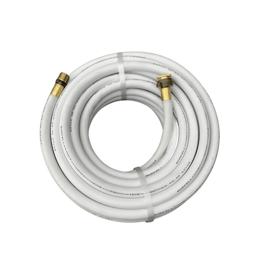 Barfell High Pressure Hot Water Hose With Brass Fittings 12.5Mm Hoses