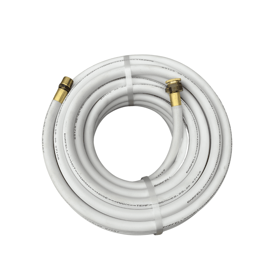 BARFELL High Pressure Hot Water Hose with Brass Fittings 12.5mm - Hose Factory