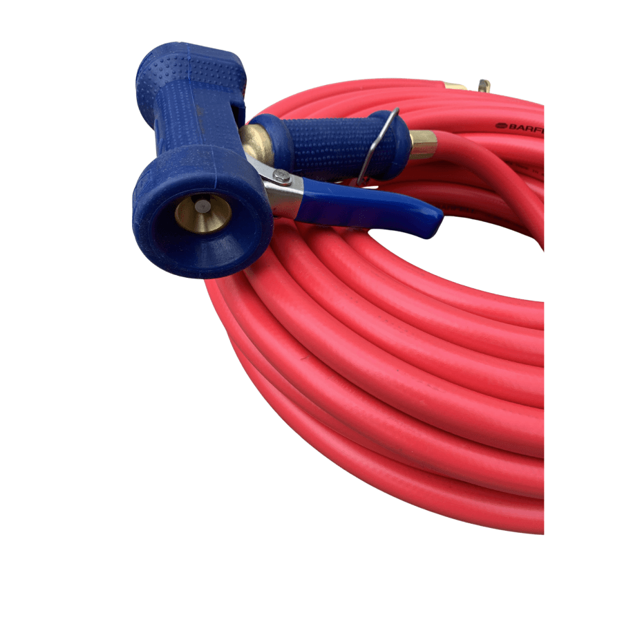 BARFELL High Temperature Hose with Crimped Brass Fittings & Gun Option - Hose Factory