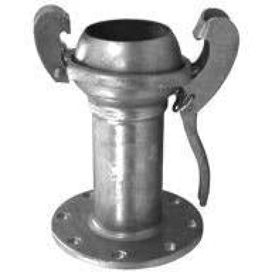 BAUER B - Type Coupling Male with Lever Ring to Flange - Hose Factory
