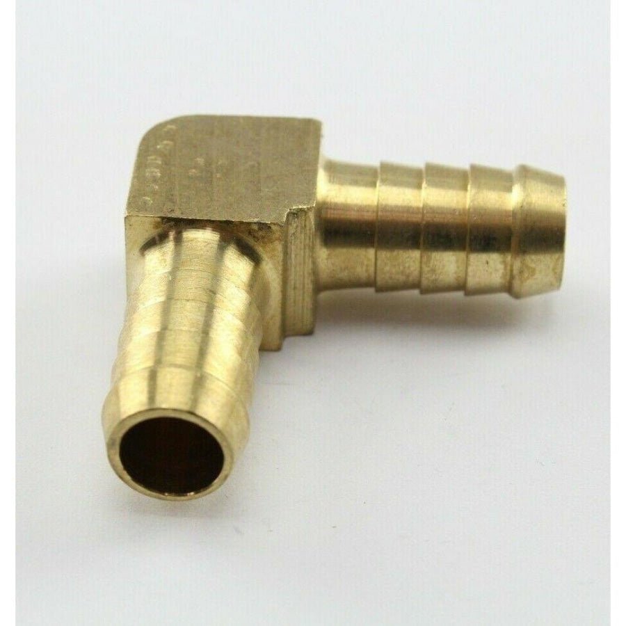 Brass Hose Barb Elbow Air Fitting - Hose Factory