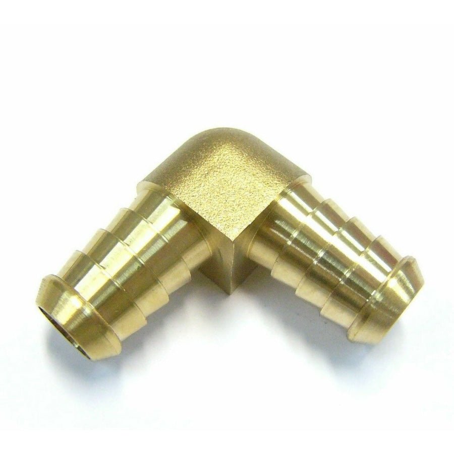 Brass Hose Barb Elbow Air Fitting - Hose Factory
