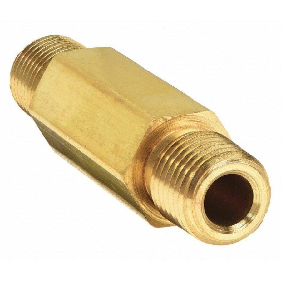 Brass Long Hex Nipple BSP Air Fitting - Hose Factory