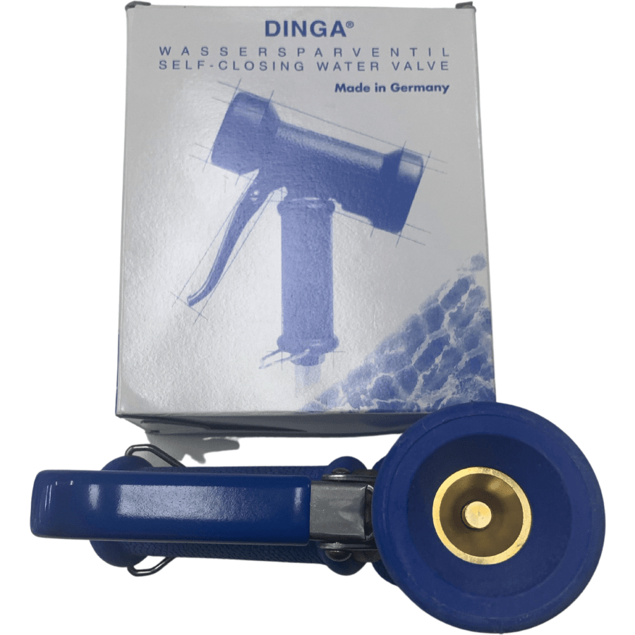 Dinga Heavy Duty Hot Water Gun With 1/2 Brass Swivel Made In Germany Fittings