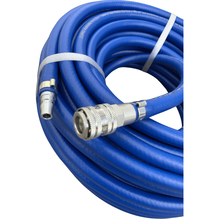 Zorro Hi-Flex Multi-Purpose Hose With Barfell Nitto Fittings & Clamps Hoses