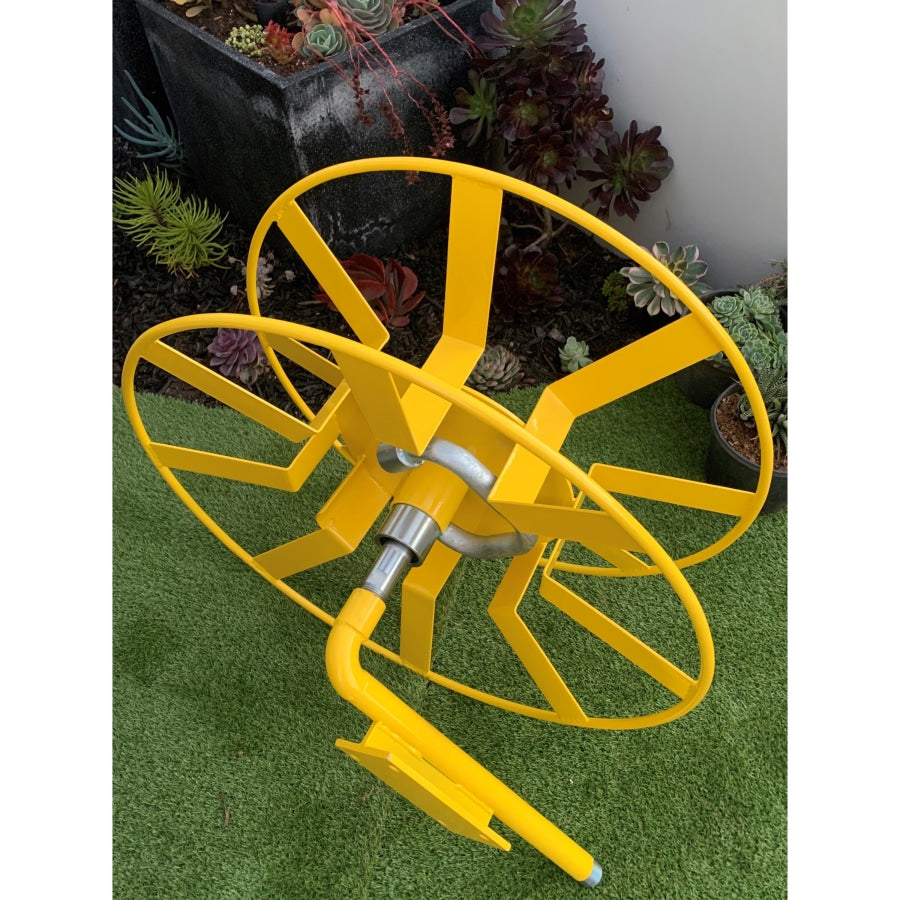 BUNDLE & SAVE DIXON Steel Hose Reel 25MM Fire Hose, Fire Nozzle with lever and Brass Nut and Tail