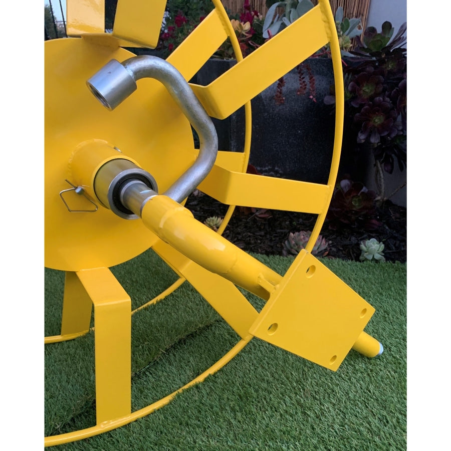 BUNDLE & SAVE DIXON Steel Hose Reel 25MM Fire Hose, Fire Nozzle with lever and Brass Nut and Tail