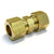 Hose Factory Double Union Brass Compression Fitting 1/8 Fittings