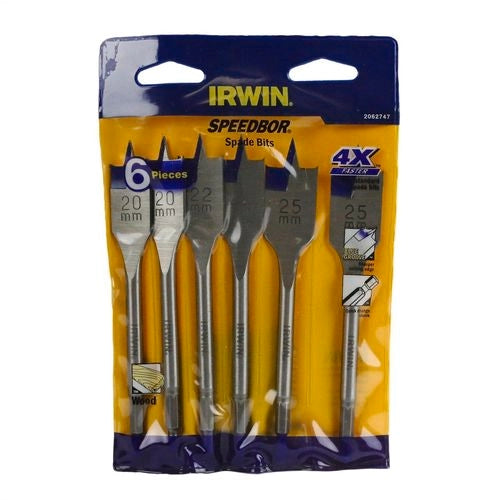 Irwin 6 Piece Speedbor Spade Set