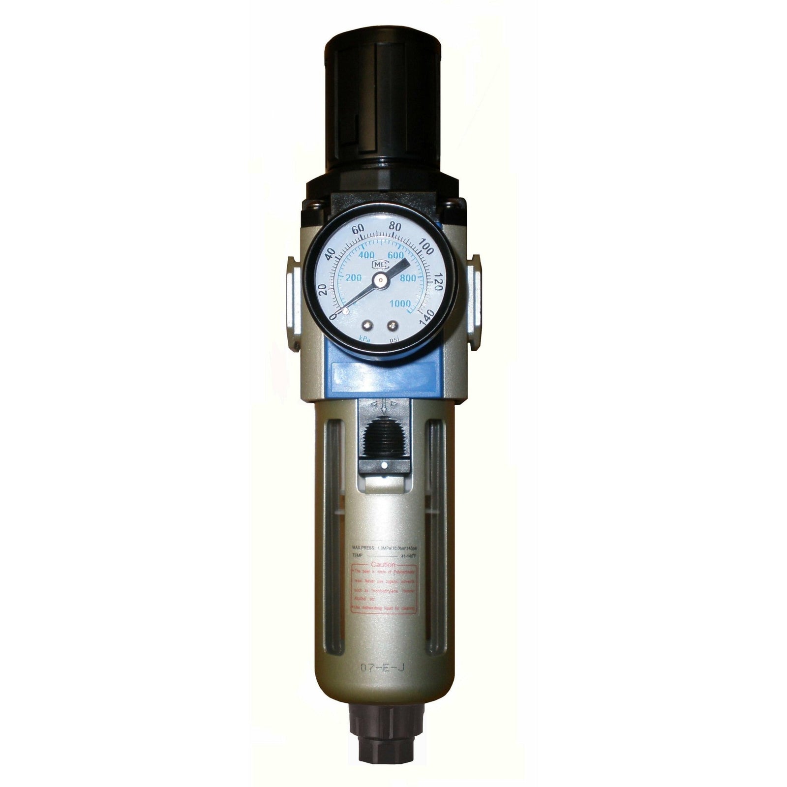 Filter Regulator. 5u. Semi Auto Drain 300 Series - Hose Factory