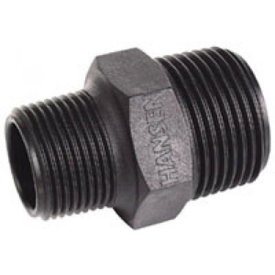 HANSEN Reducing Hex Nipple Male BSPT - Hose Factory